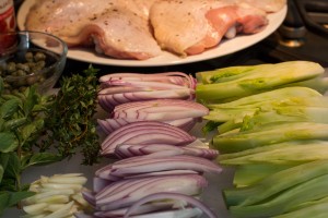 Fennel Mis en Place