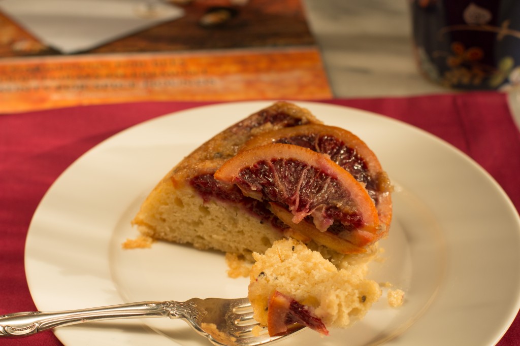 Blood Orange Cake Slice 1