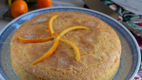 An Unusual Orange Cake: It Uses Two Whole Oranges, Peel and All