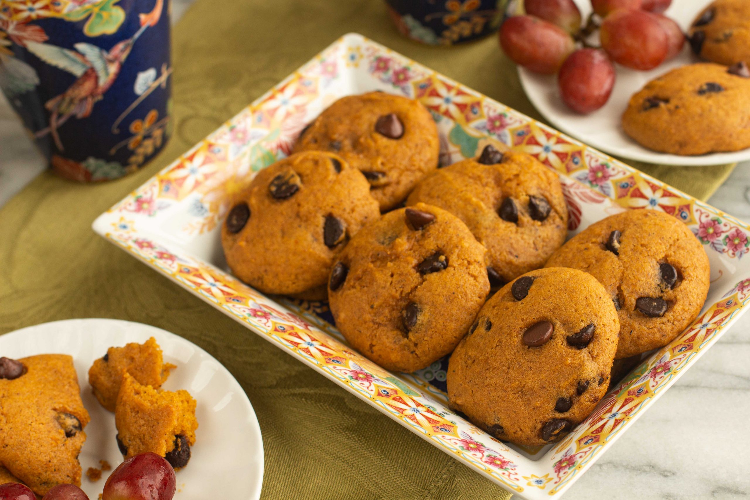 Pumpkin Chocolate Chip Cookies