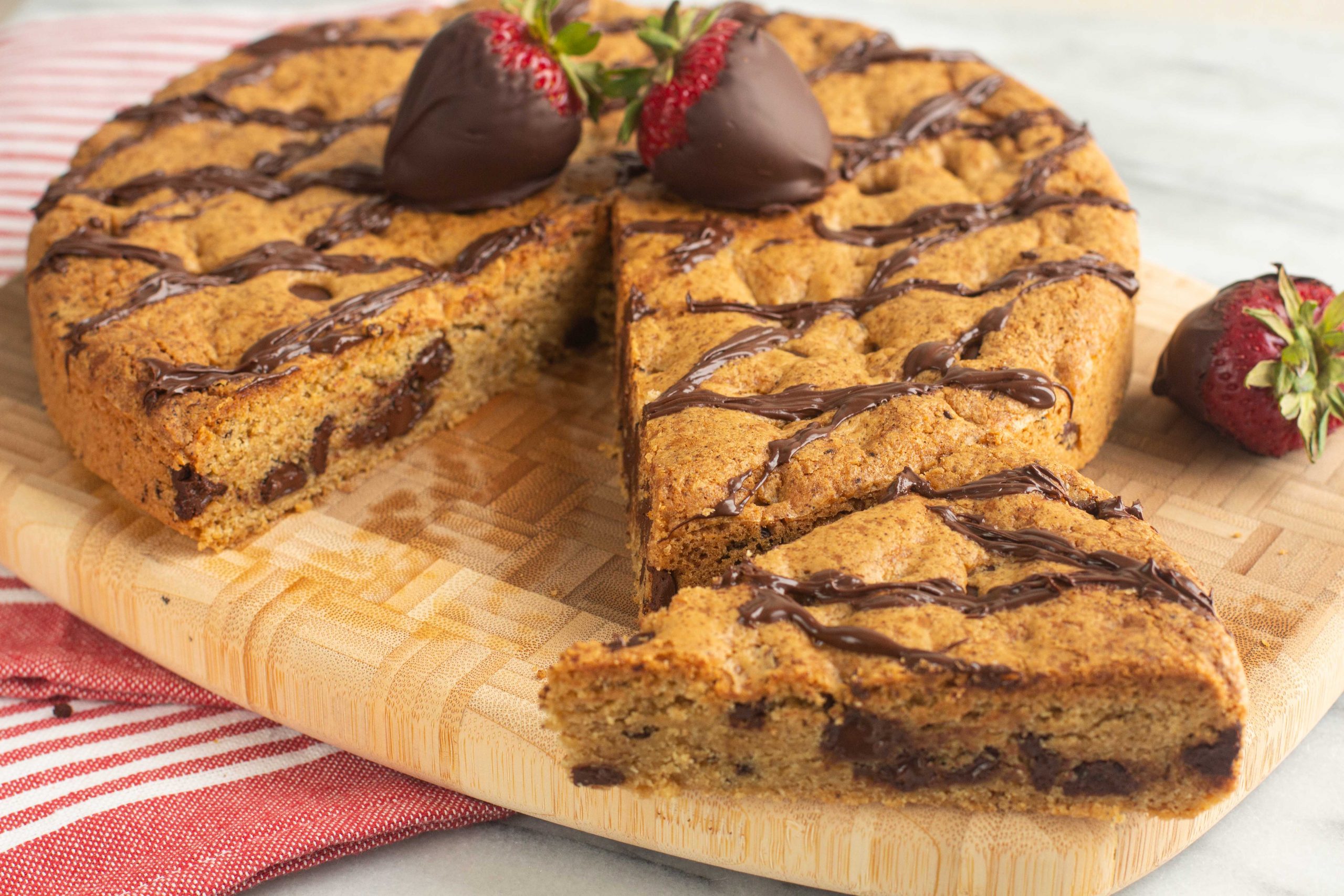 Chocolate Chip Cookie Cake